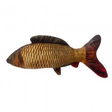 عروسک پولیشی گربه مدل ماهی (کت نیپ دار)