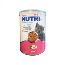 کنسرو بچه گربه نوتری پلاس با طعم مرغ (پته) - ۴۲۵ گرمی
