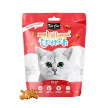 تشویقی کرانچی گربه کیت کت (Kit Cat) با طعم گوشت گاو - وزن ۶۰ گرم