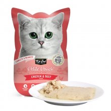 پوچ گربه کیت کت با طعم مرغ و گوشت (در ژله) - وزن ۷۰ گرم